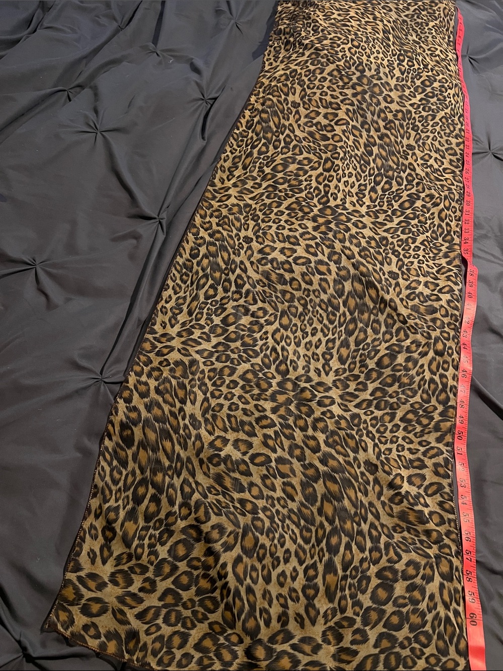 Leopard Print scarf Brown Animal Print